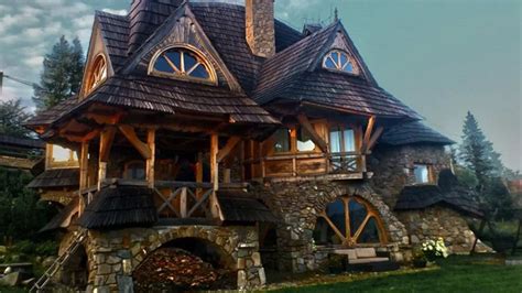 Interior design of a witch house in poland